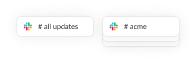 General, Internal, and Customer-Facing Slack Channels