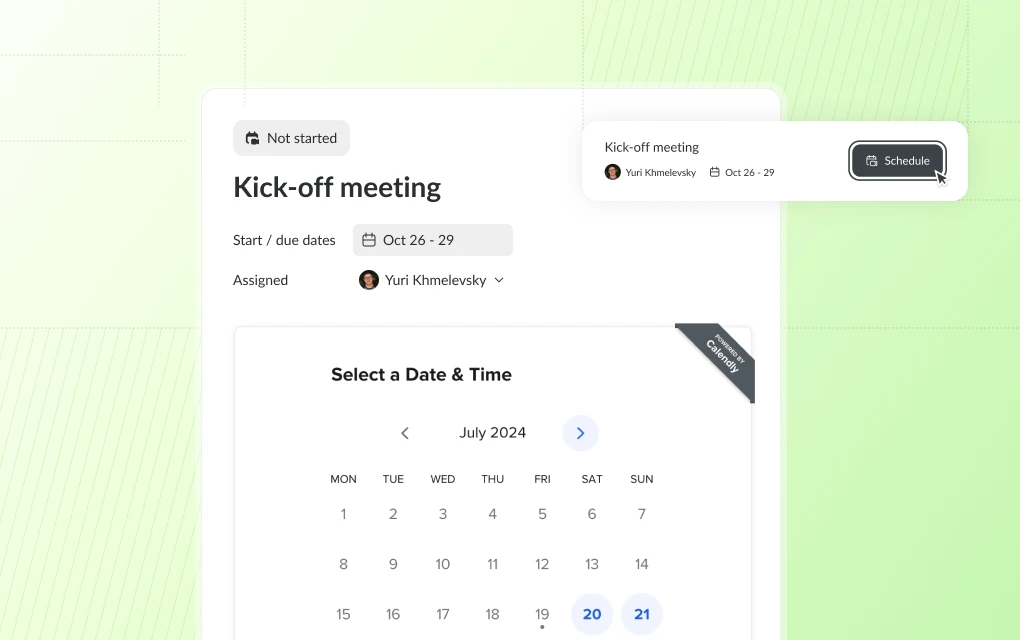 Schedule Meeting