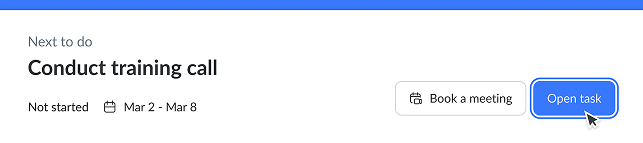 Customer portal task