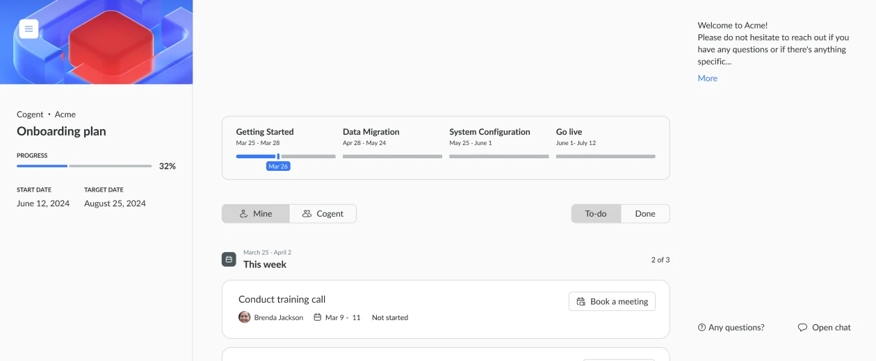 Customer portal